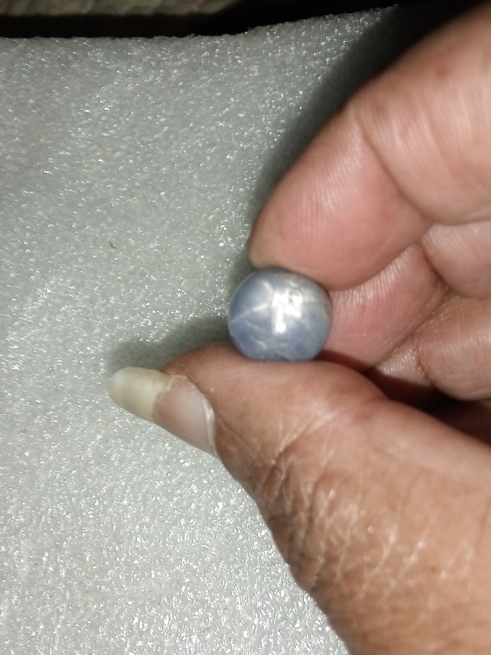 BIG Certified Natural No Heat 12.25ct Blue Star Sapphire - Picture 13 of 17